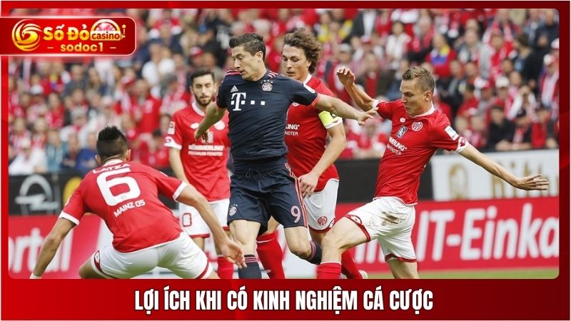 Lợi ích khi có kinh nghiệm cá cược